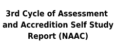 3st Cycle Assement and accredition Self Study Report(NAAC)