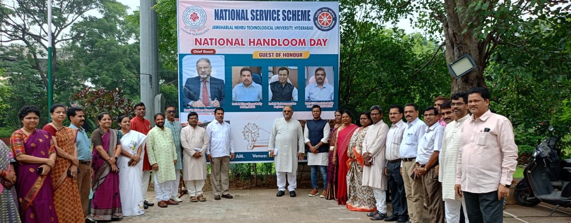 JNTUH NSS - National Handloom Day -2025