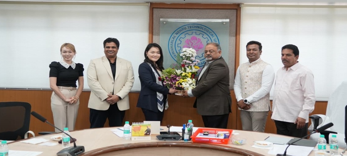 JNTUH signed a Letter of Intent (LoI) with Tokyo-based LS-Partners, in collaboration with Career Consultz, Hyderabad, to provide placement opportunities in Japan for students of Electronics, Mechanical, and Civil Engineering.